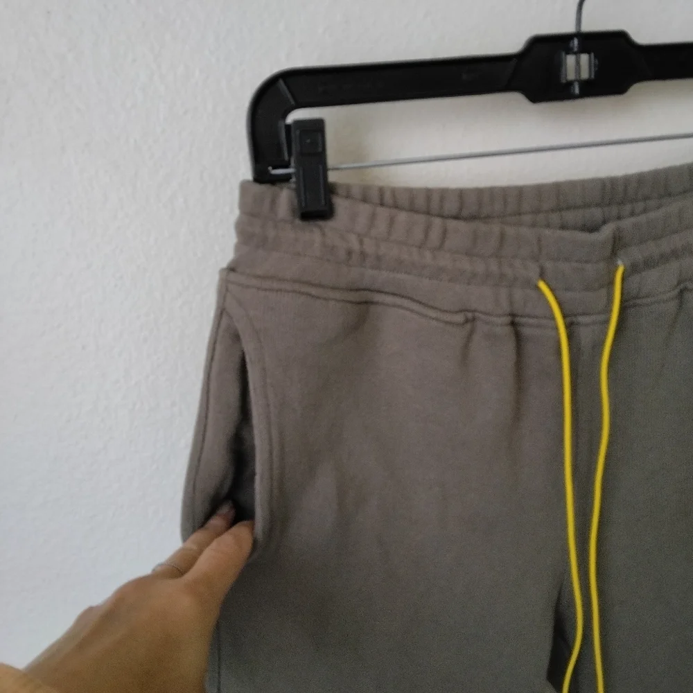 Diet Starts Monday Men’s Joggers M Streetwear Athleisure Pants in Army Green